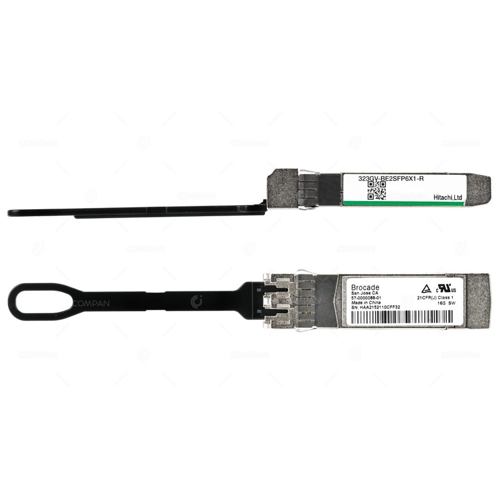 323GV-BE2SFP6X1-R HITACHI 16GB SFP+ SW FIBRE CHANNEL FC 850NM TRANSCEIVER MODULE 57-0000088-01