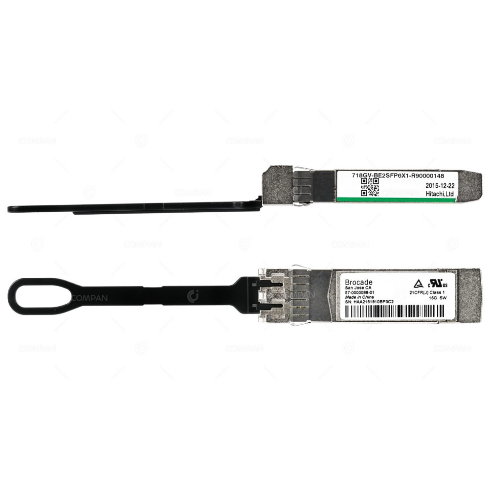 718GV-BE2SFP6X1-R HITACHI 16GB SFP+ SW FIBRE CHANNEL FC 850NM TRANSCEIVER MODULE 57-0000088-01