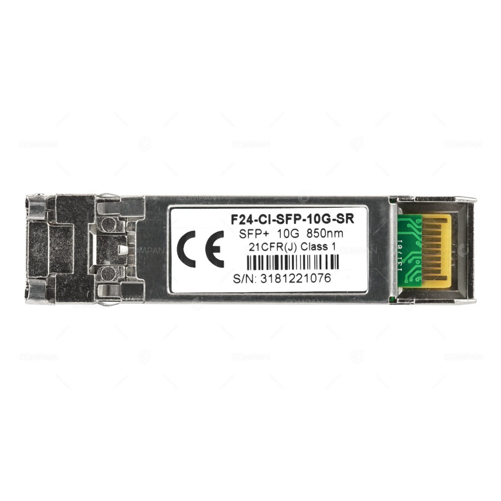 F24-CI-SFP-10G-SR F24-CI-SFP-10G-SR 10G SFP+ 850NM OPTICAL TRANSCEIVER -