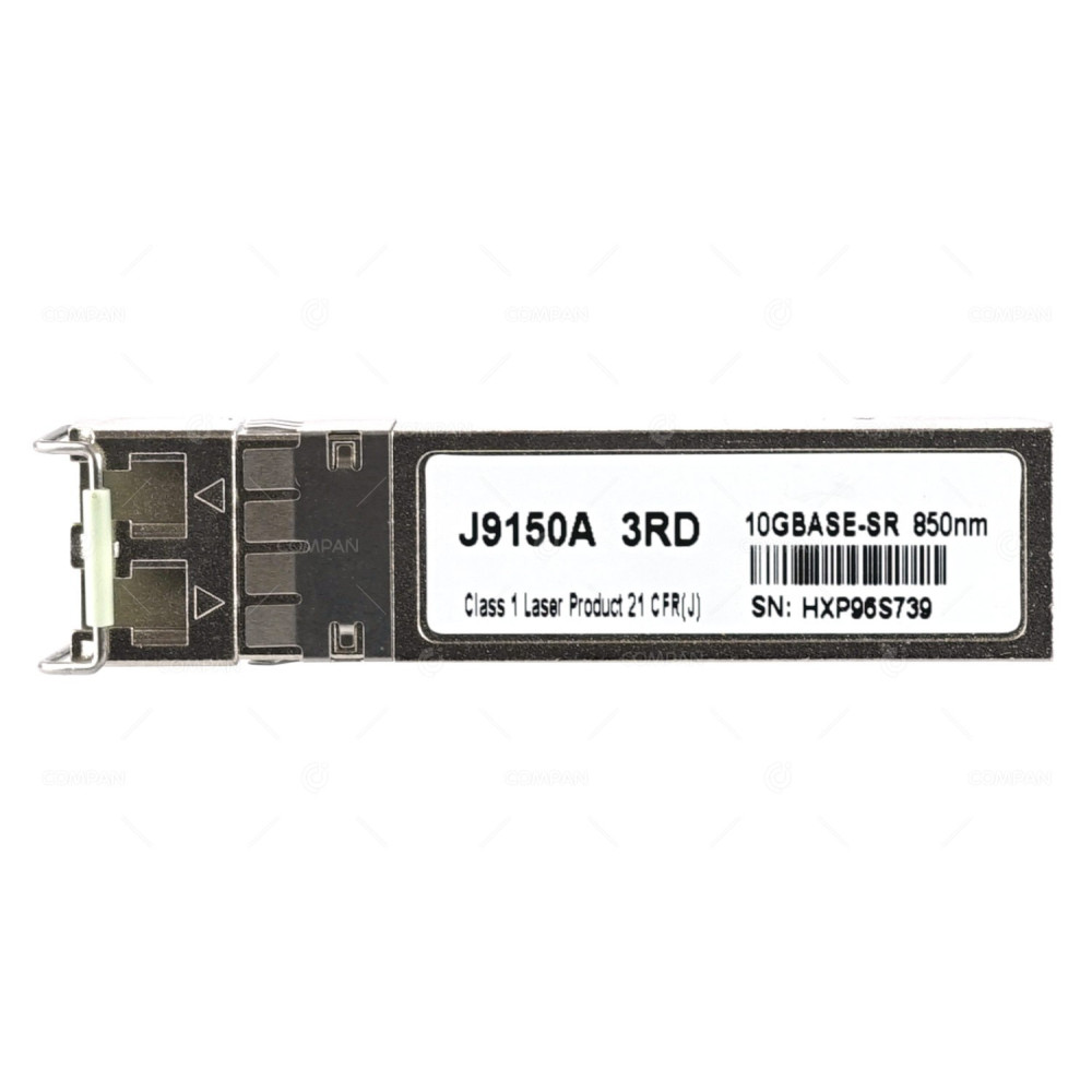 J9150A 3RD 10GBASE -SR SFP+ 850NM OPTICAL TRANSCEIVER MODULE
