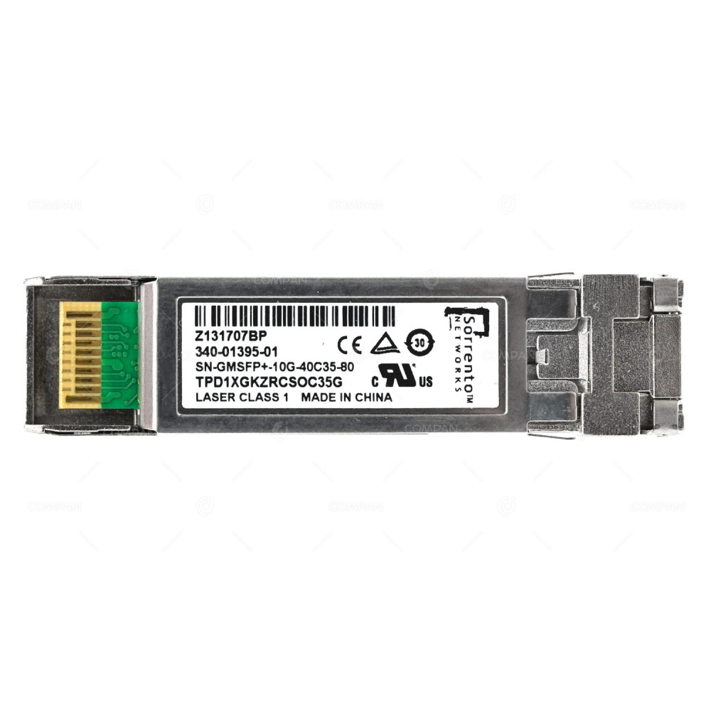 340-01395-01 SORRENTO OPTICAL TRANSCEIVER 10GB SFP+
