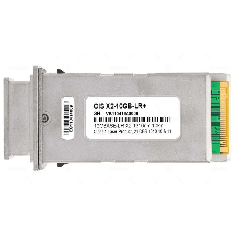 X2-10GB-LR+ CISCO 10GBASE-LR 1310NM 10KM OPTICAL TRANSCEIVER MODULE -