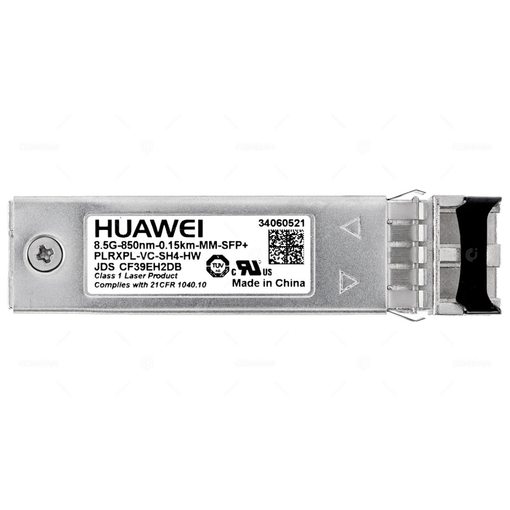 34060521 HUAWEI 8GB 850NM 0.15KM SW SFP+ OPTICAL TRANSCEIVER