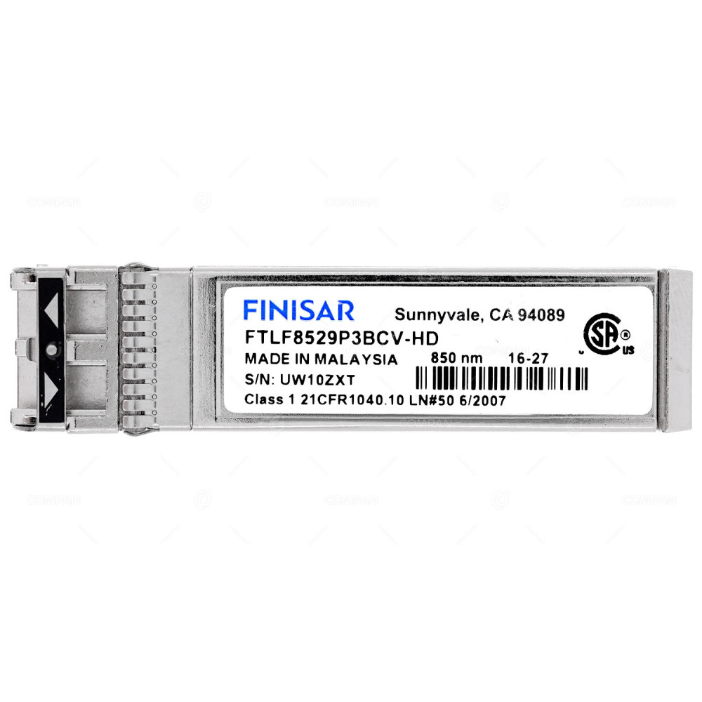 FTLF8529P3BCV-HD / FINISAR 16GB  FC SW LC  850NM 100M SFP+ TRANSCEIVER MODULE