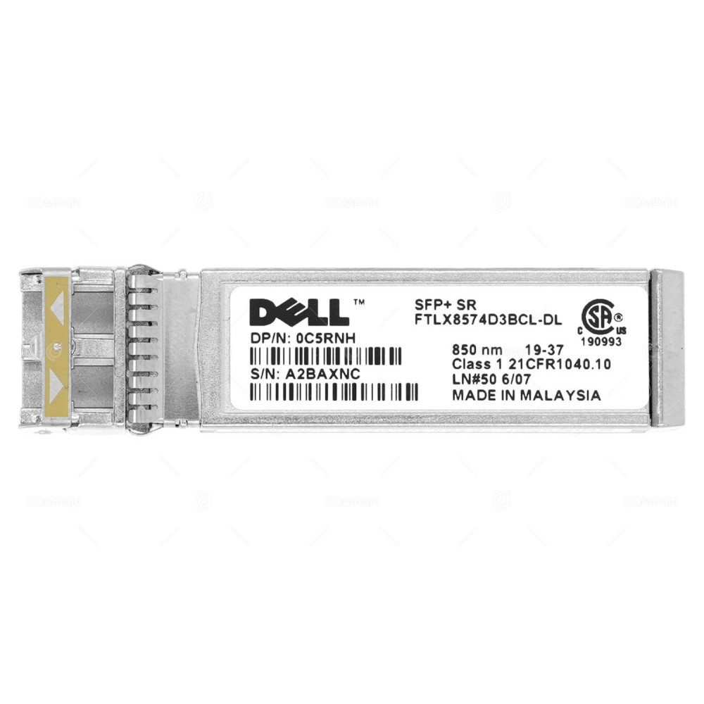0C5RNH DELL 10GBSFP+ 850NM OPTICAL TRANSCEIVER FTLX8574D3BCL-DL