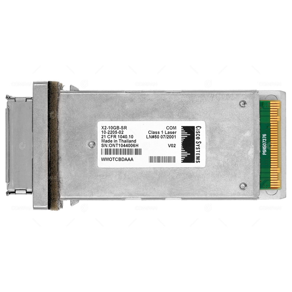 10-2205-02 CISCO OPTICAL TRANSCEIVER X2-10GBASE-SR 10GB V02 X2-10GB-SR