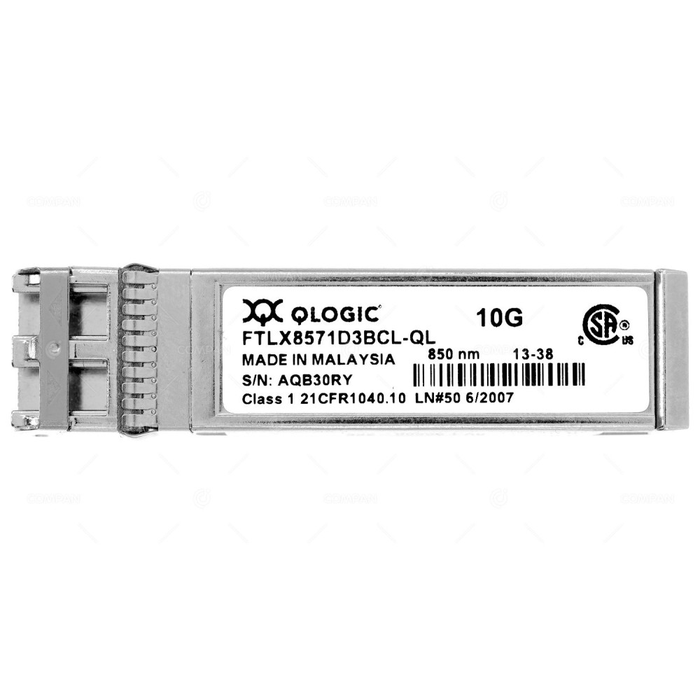 332-00350 NETAPP OPTICAL TRANSCEIVER 10GB SFP+ SW FC 850NM FTLX8571D3BCL-QL, X1143A