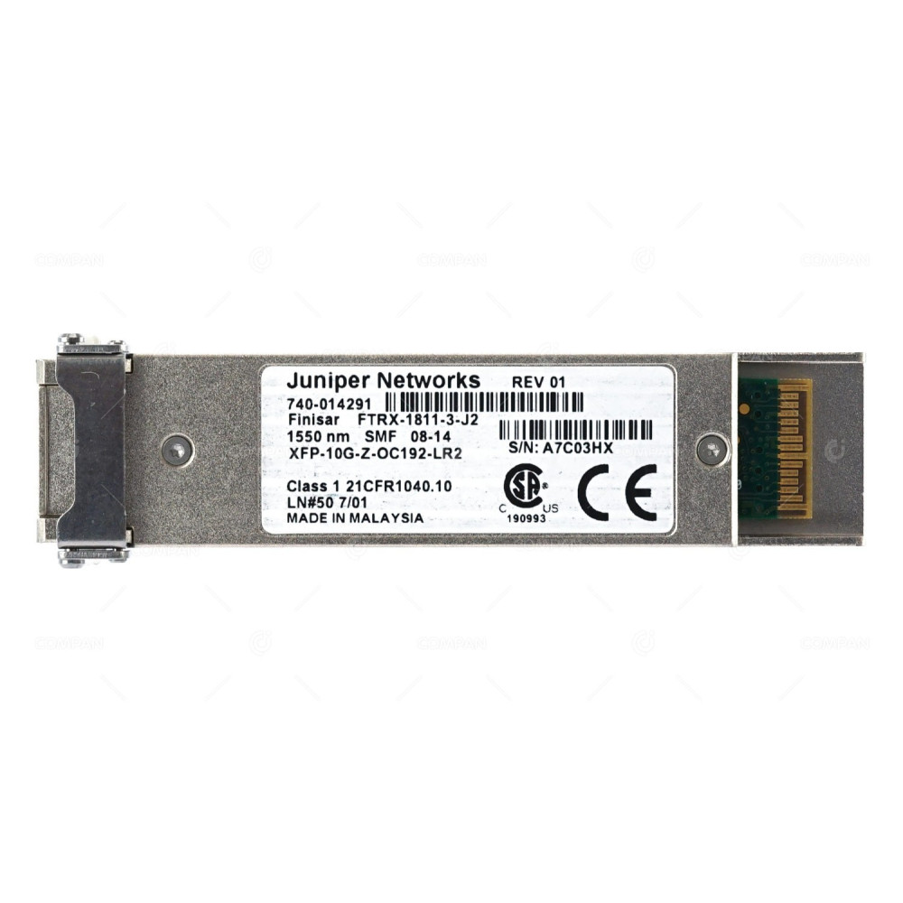 740-014291 JUNIPER OPTICAL TRANSCEIVER PARTY 10GB SFP SR XFP 850NM -