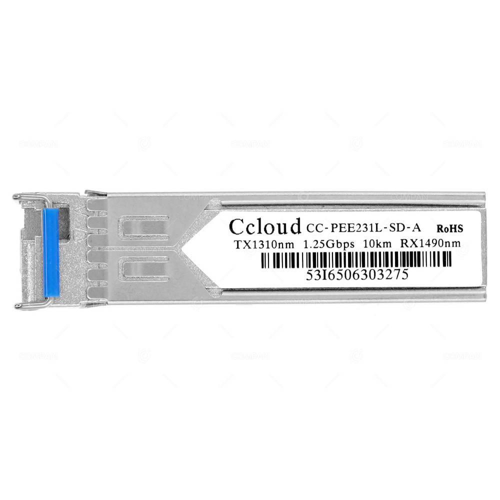 CC-PEE231L-SD-A OPTICAL TRANSCEIVER MODULE 1.25G SFP BIDI 10KM 1310NM/1490NM -