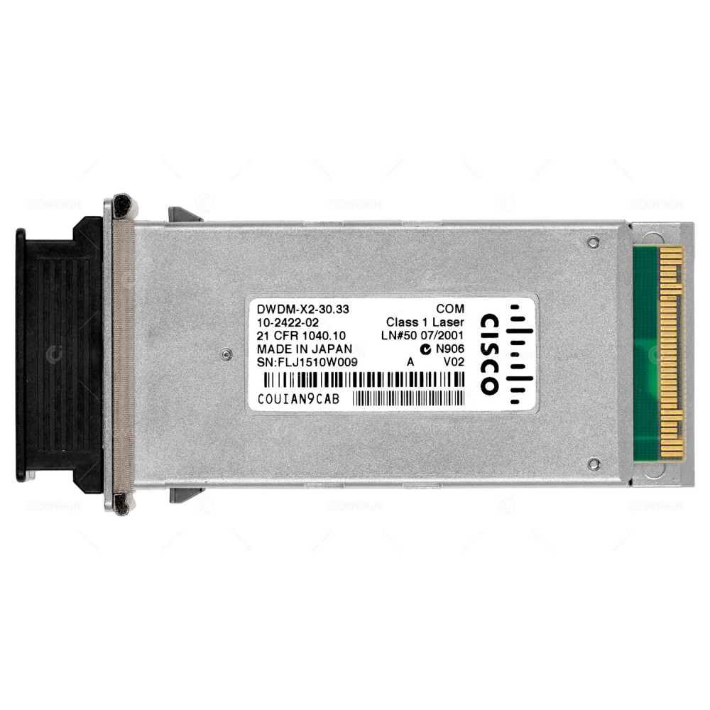 DWDM-X2-30.33 CISCO OPTICAL TRANSCEIVER 10G DWDM SC 80KM 1530NM 10-2422-02