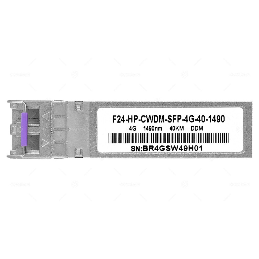 F24-HP-CWDM-SFP-4G-40-1490 OPTICAL TRANSCEIVER MODULE 4GB SFP 40KM 1490NM -