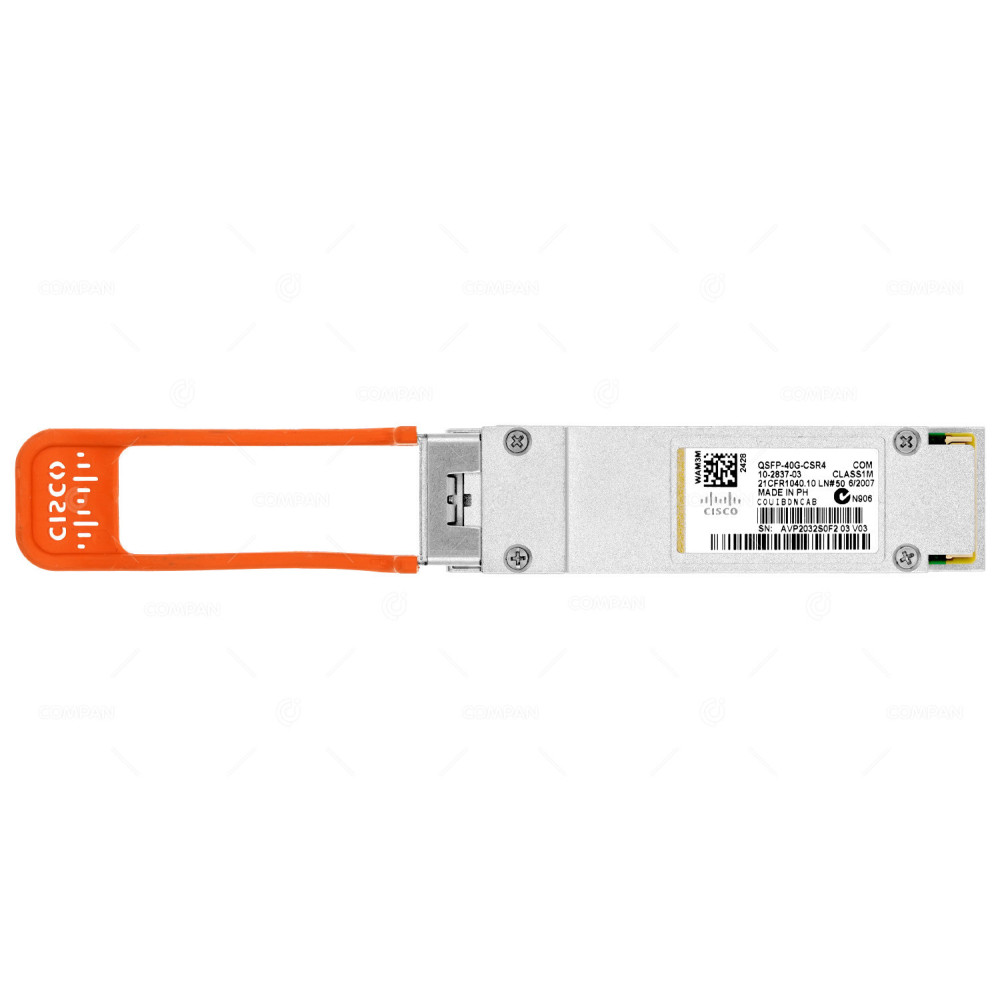 QSFP-40G-CSR4 CISCO QSFP-40G-SR4 40GB QSFP TRANSCEIVER MODULE 10-2837-02, 10-2837-03
