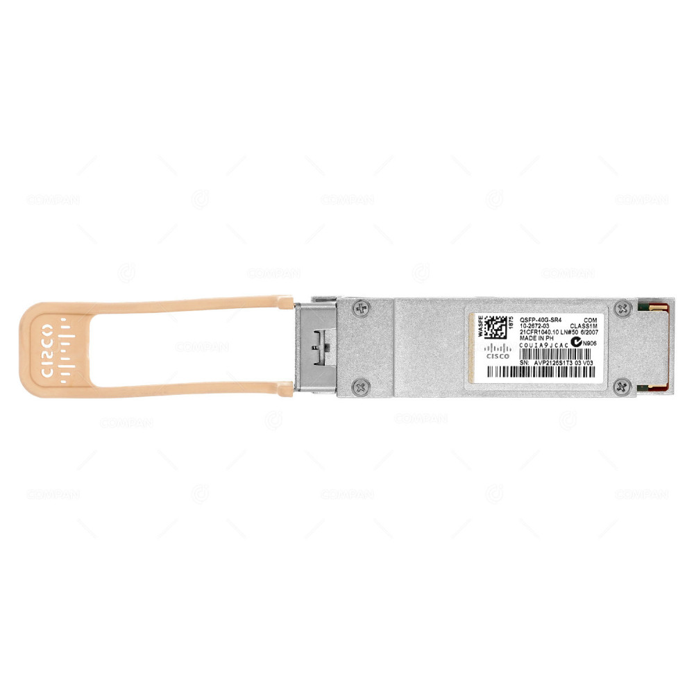 QSFP-40G-SR4 CISCO 40GB QSFP TRANSCEIVER MODULE 10-2672-03
