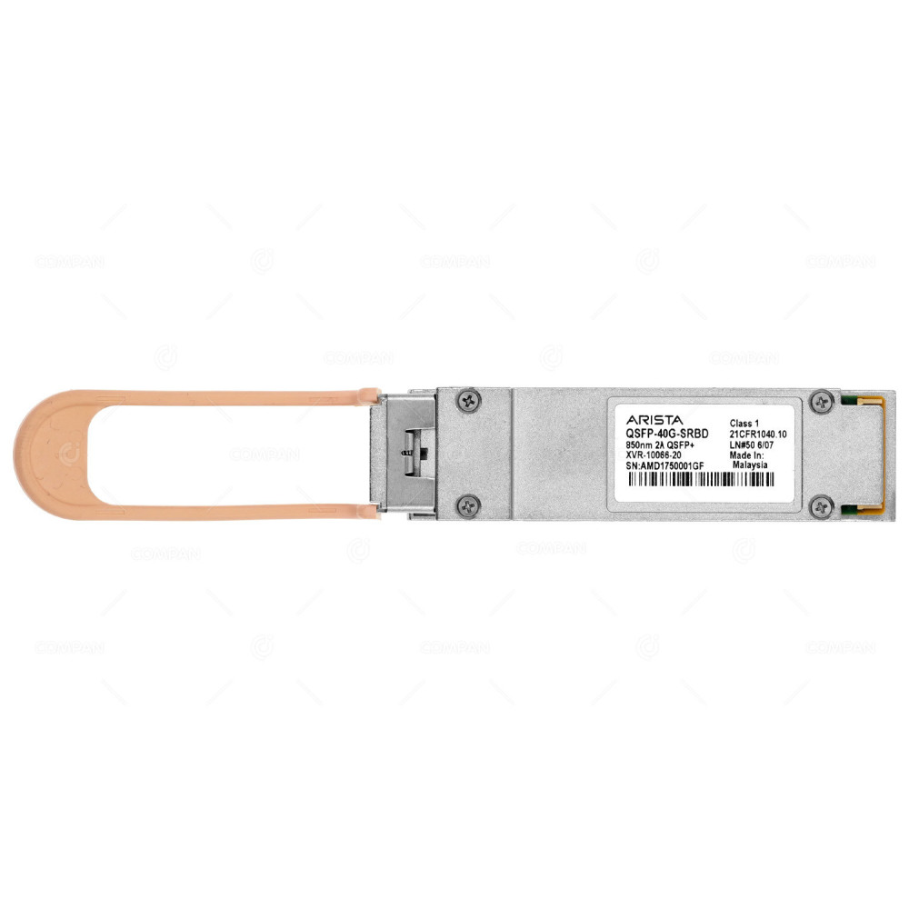 QSFP-40G-SRBD ARISTA TRANSCEIVER MODULE 40GBASE QSFP SR XVR-10066-20