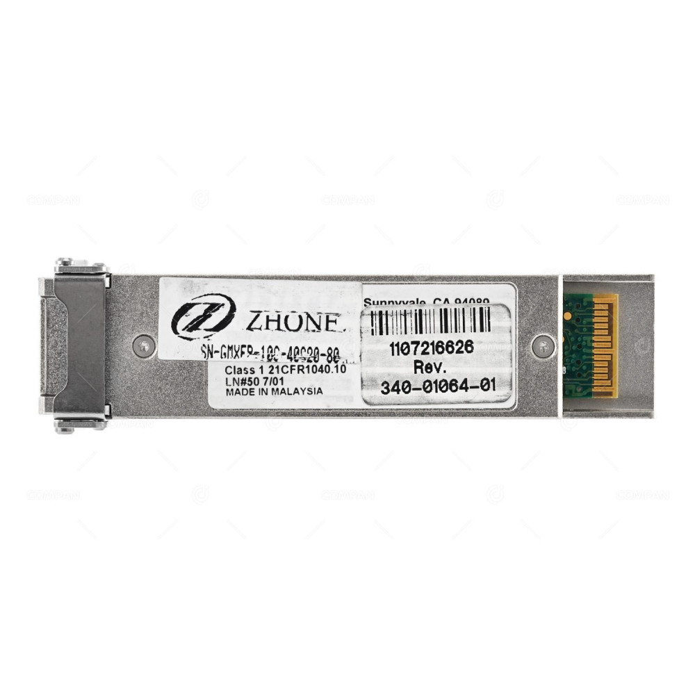 SN-GMXFP-10G-40C20-80 SORRENTO OPTICAL TRANSCEIVER 10GB SFP+ LC 850NM 340-01064-01