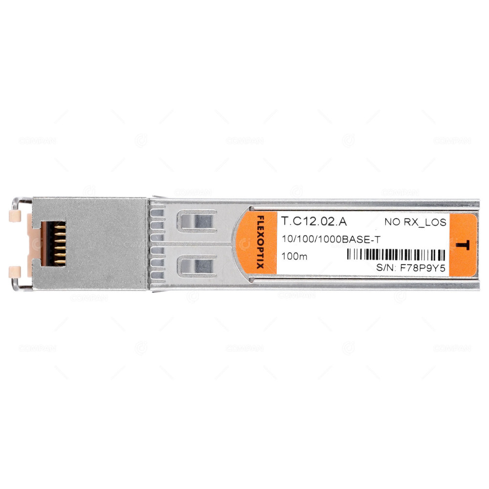 T.C12.02.A FLEXOPTIC 1000BASE-T SFP 1.25G RJ-45 100M COPPER TRANSCEIVER -
