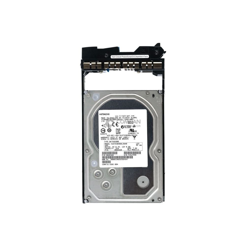 3285067-B HITACHI HDD 3TB 7.2K SAS 6G 3.5" LFF