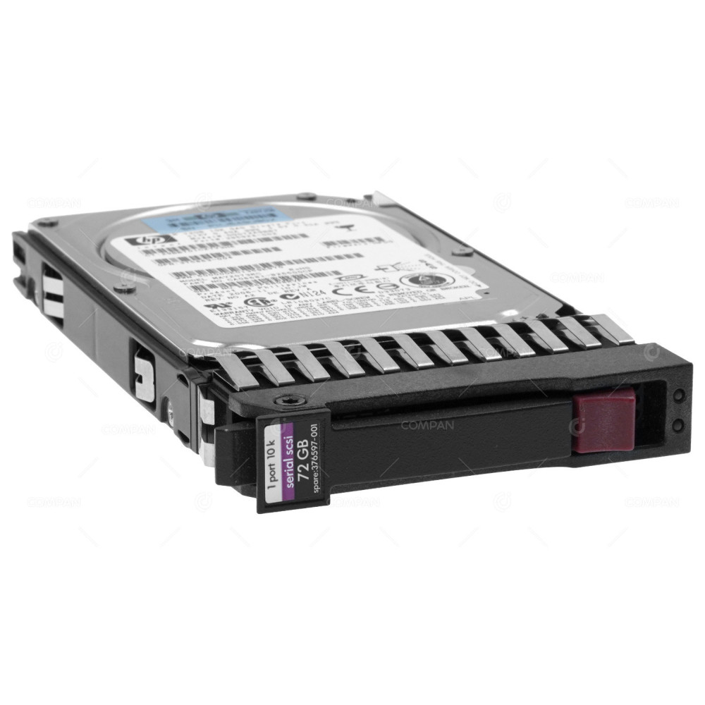 376597-001 HP HDD 73GB 10K SAS 3G 2.5" SFF HOT-SWAP