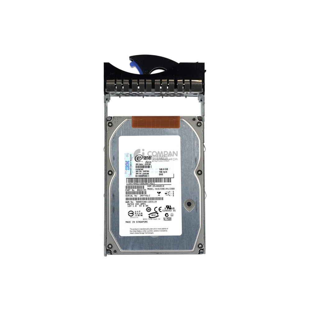 39R7350 IBM HDD 146GB 15K SAS 3G 3.5" LFF HOT-SWAP