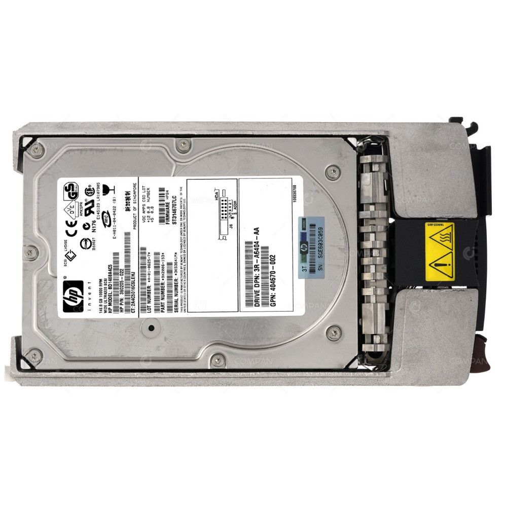 411261-001 HP HDD 300GB 15K U320 SCSI 3.5 LFF HOT-SWAP