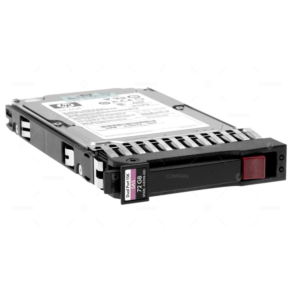 418398-001 HP HDD 72GB 15K SAS 3G 2.5" SFF HOT-SWAP
