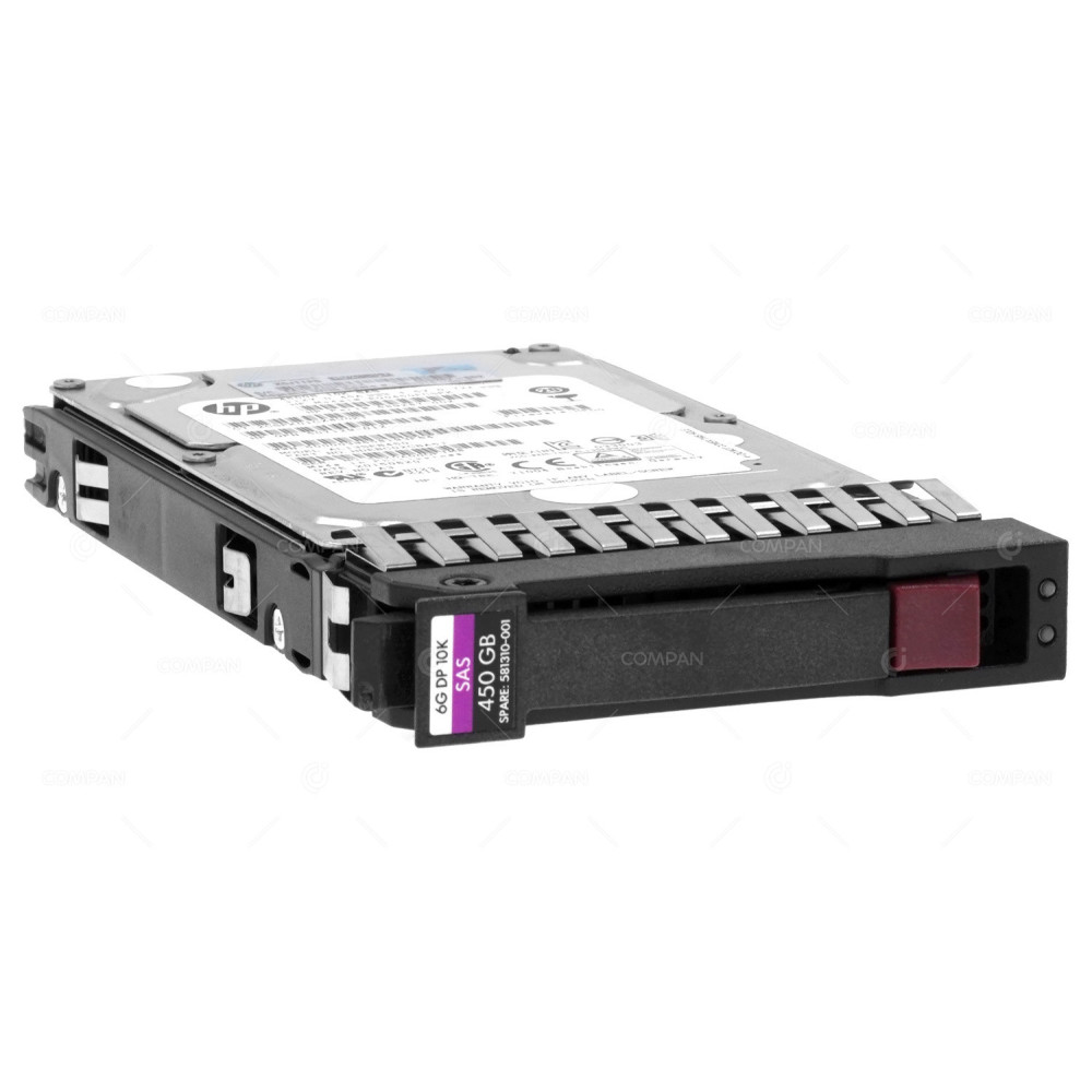 581310-001 HP HDD 450GB 10K SAS 6G 2.5" SFF HOT-SWAP