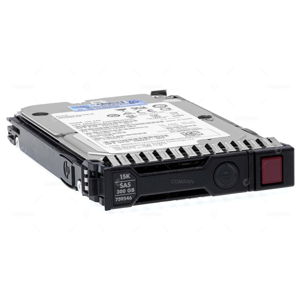 759546-001 HP HDD 300GB 15K SAS 12G 2.5" SFF HOT-SWAP