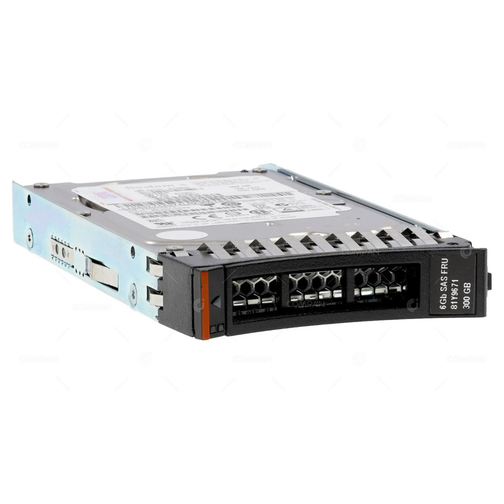 81Y9671 IBM HDD 300GB 15K SAS 6G 2.5" SFF HOT-SWAP