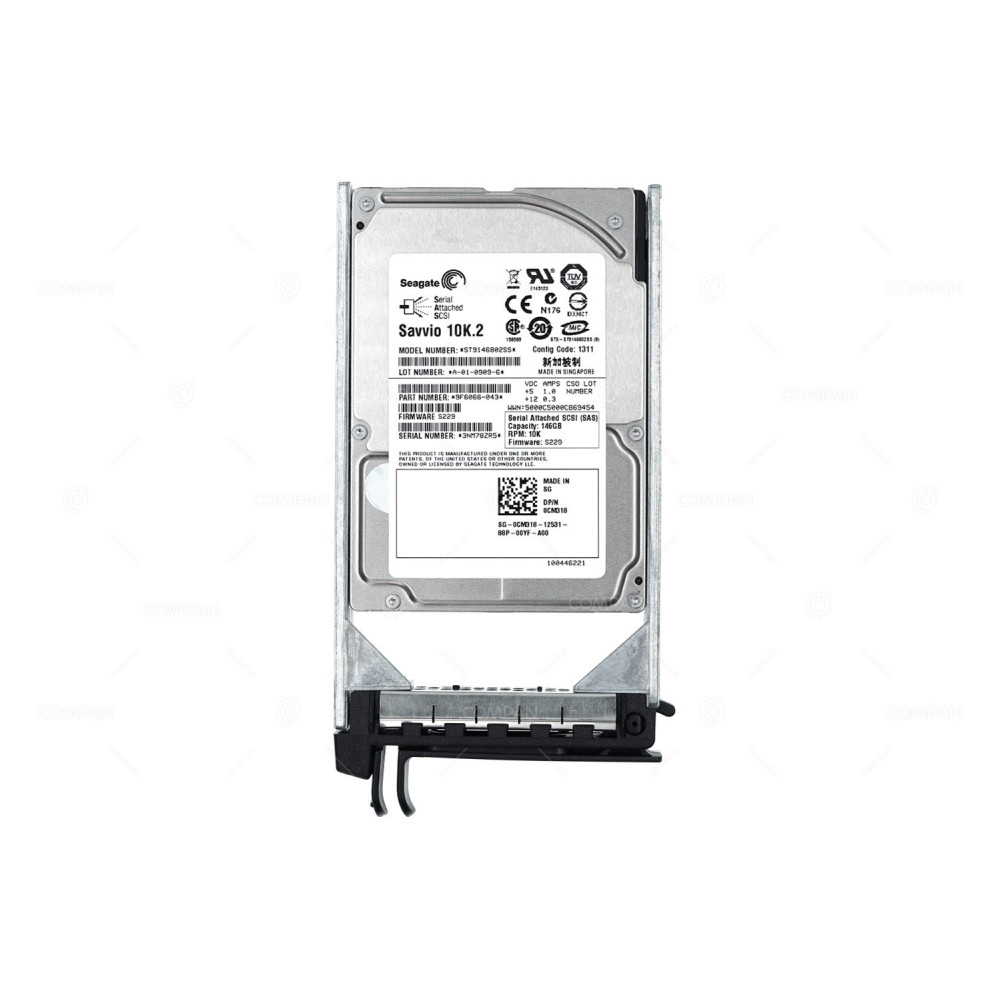 CM318 DELL HDD 146GB 10K SAS 3G 2.5" SFF HOT-SWAP