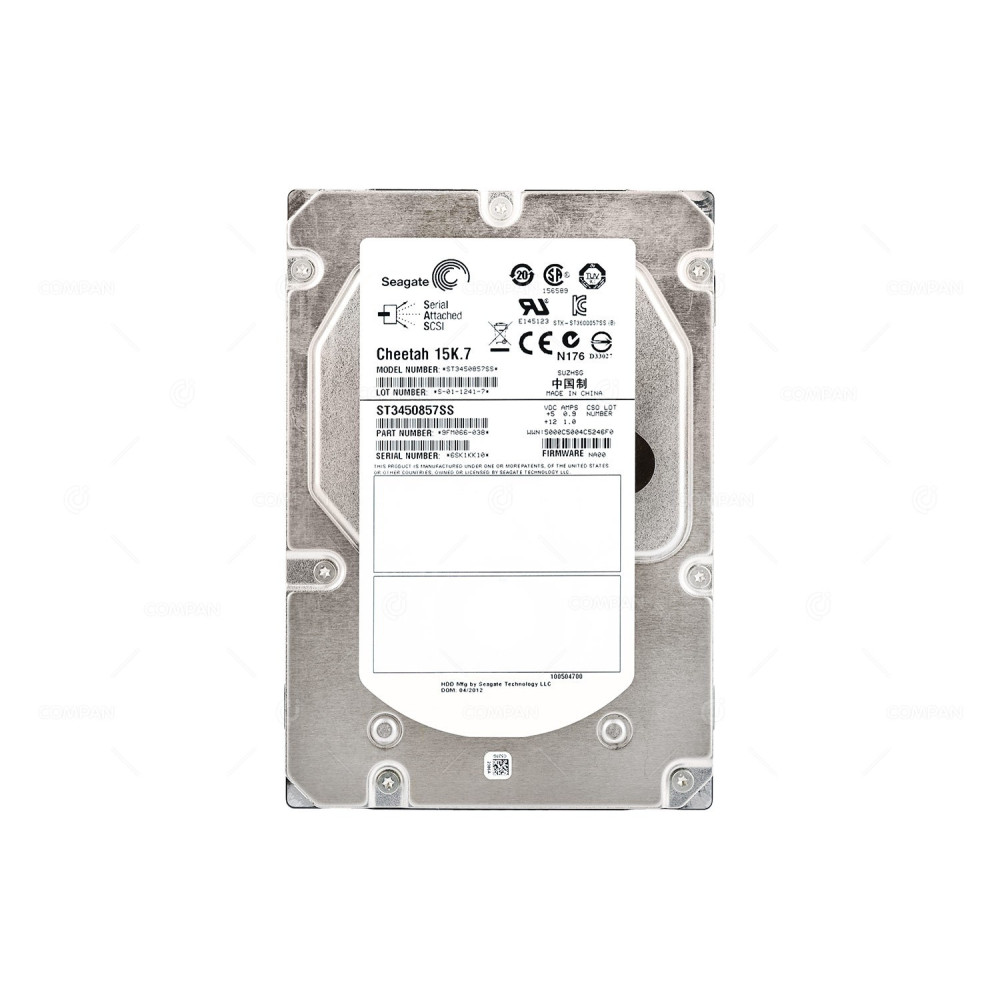 ST3450857SS SEAGATE 450GB 15K 6G SAS 3.5 LFF HOT-SWAP