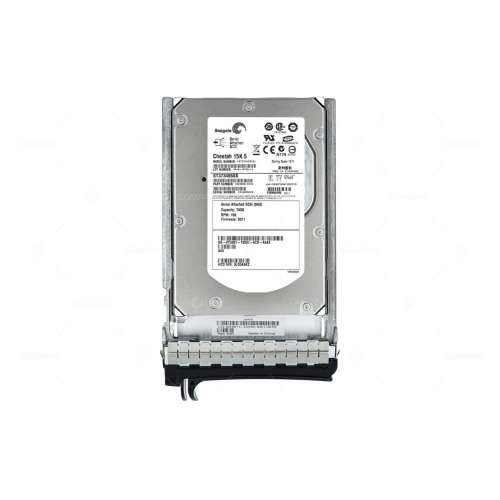 TU961 DELL HDD 73GB 15K 3G SAS 3.5" LFF HOT-SWAP