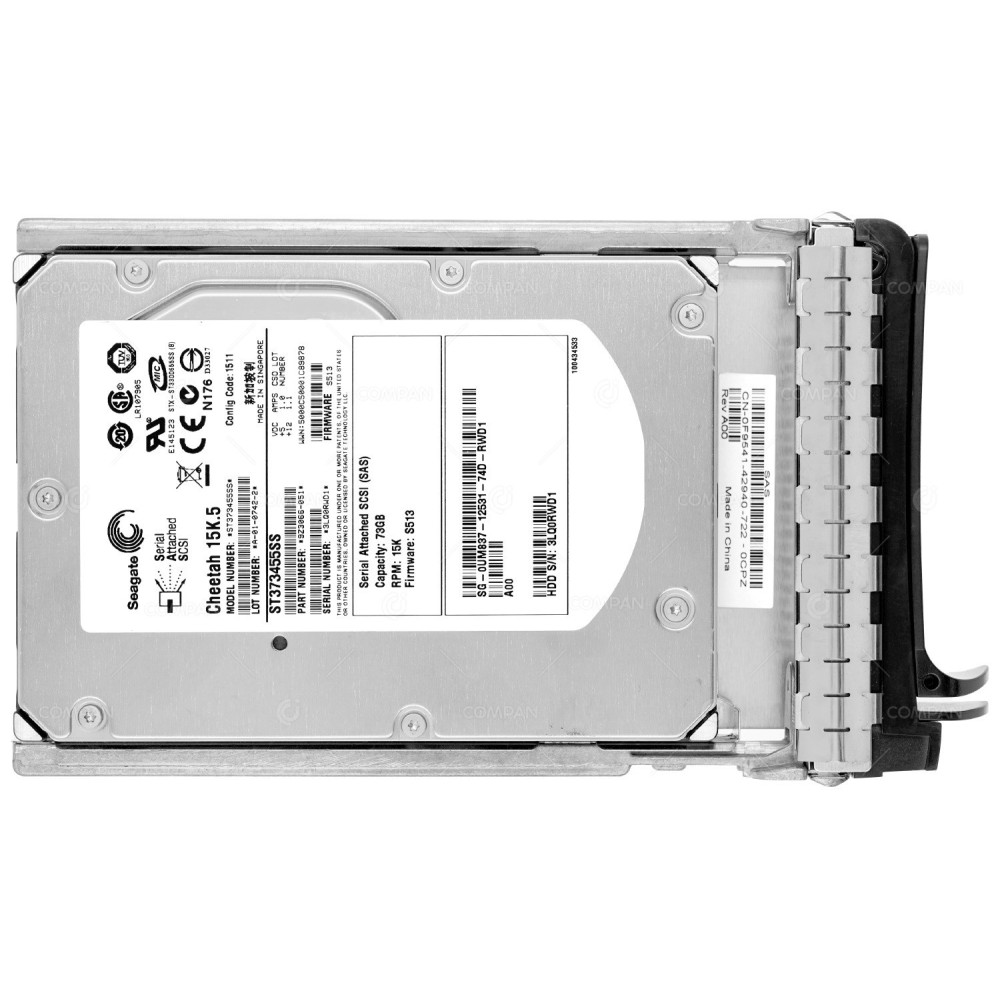 UM837 DELL 73GB / 15K / 3G SAS / 3.5" LFF / HOT-SWAP
