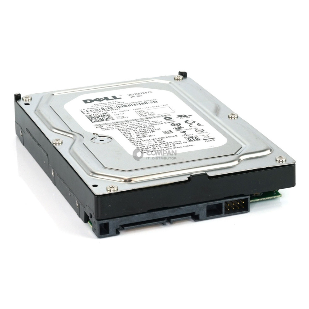 WD2502ABYS WD 250GB 7.2K 3G SATA 3.5 LFF