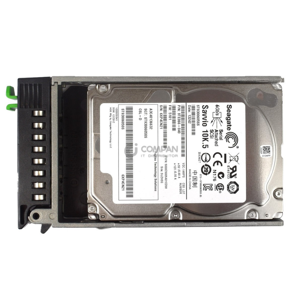 A3C40136632 FUJITSU 300GB 10K 6G 2.5 SAS SFF HOT-SWAP HDD