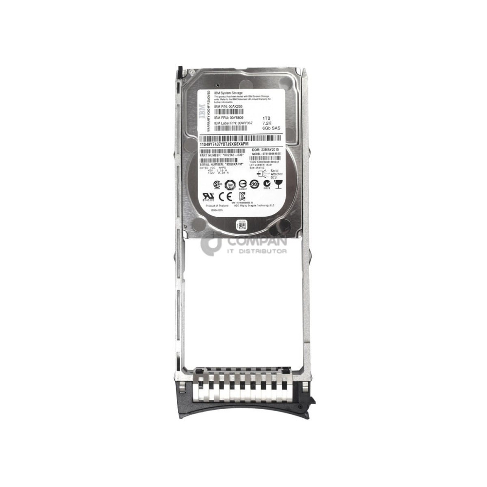 00Y5809 1TB 7.2K 6G 2.5 NL SAS SFF HOT-SWAP V5000 G1