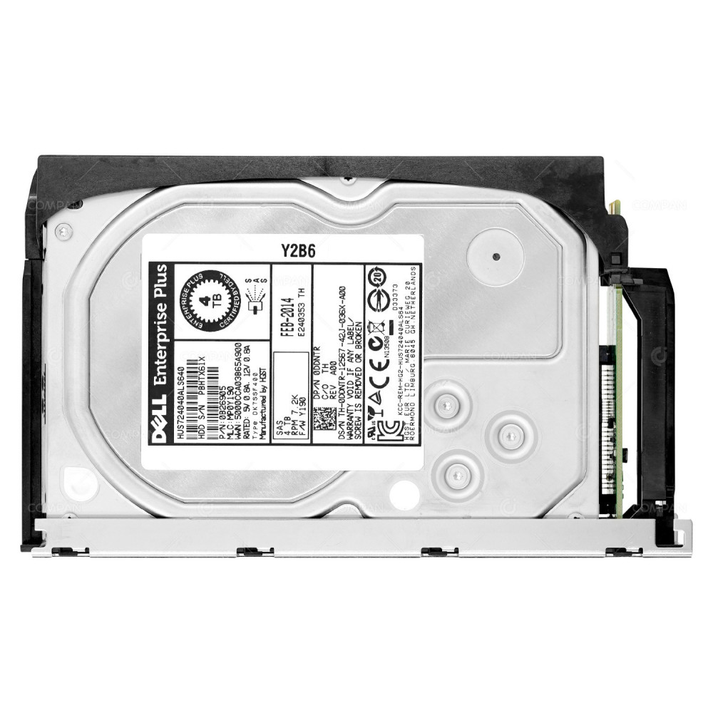 DDNTR-CML DELL HDD 4TB / 7.2K / 6G NL-SAS / 3.5" LFF / HOT-SWAP FOR COMPELLENT