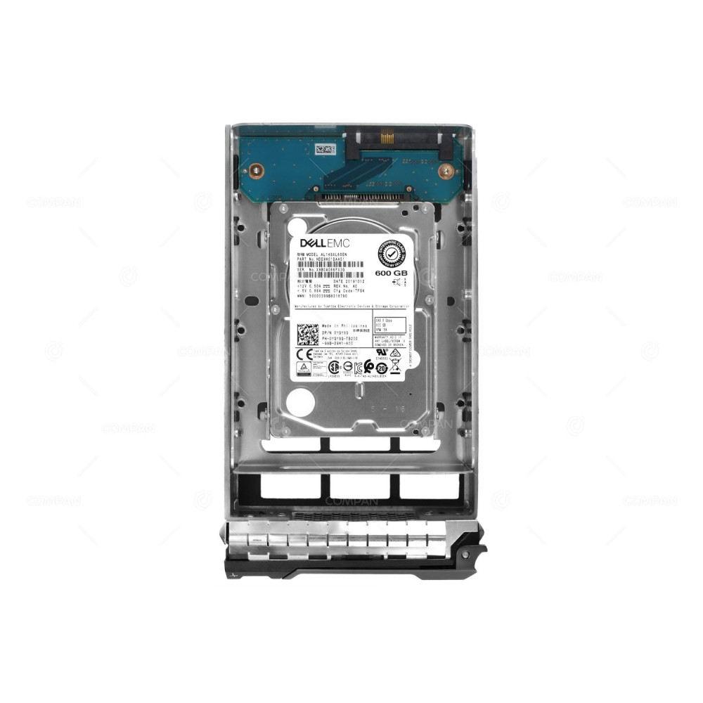 YGY9G DELL 600GB 15K 6G 2.5 IN 3.5 SAS HOT-SWAP R