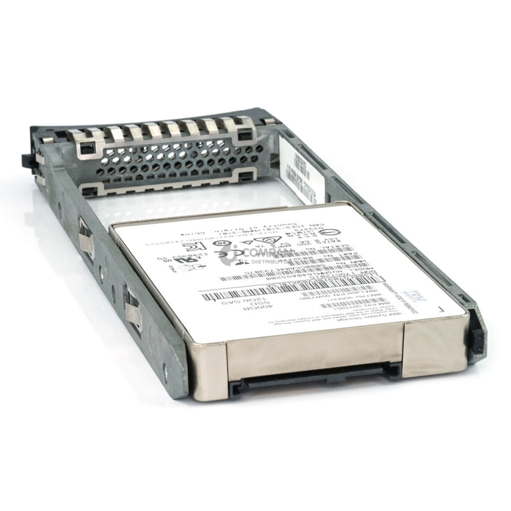 00RX924 IBM 1.6TB 12G SAS SSD 2.5 SFF HOT-SWAP STORWIZE V5000 G1 00WY982