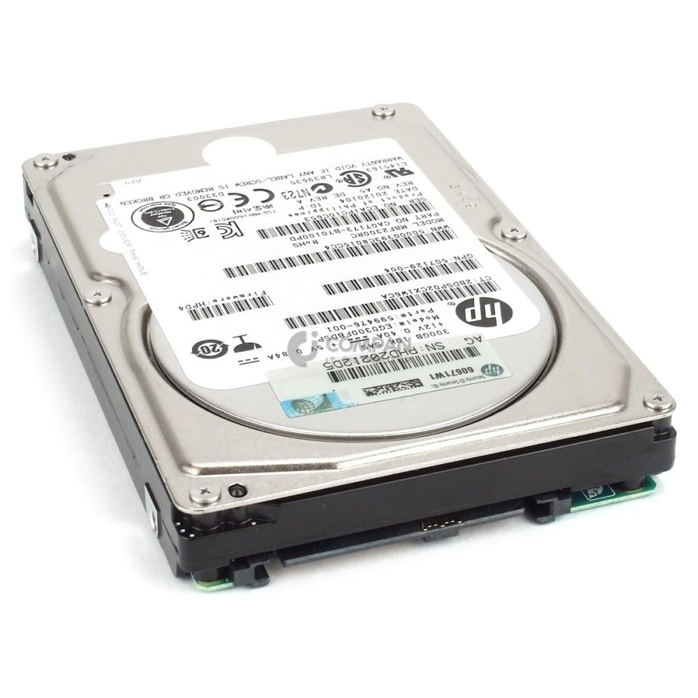 507129-004 HP HDD 300GB 10K SAS 6G 2.5" SFF