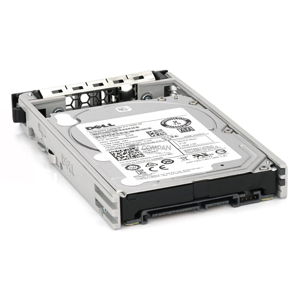 CK3MN DELL 2TB 7.2K 6G SATA 2.5 SFF HOT-SWAP R HDD