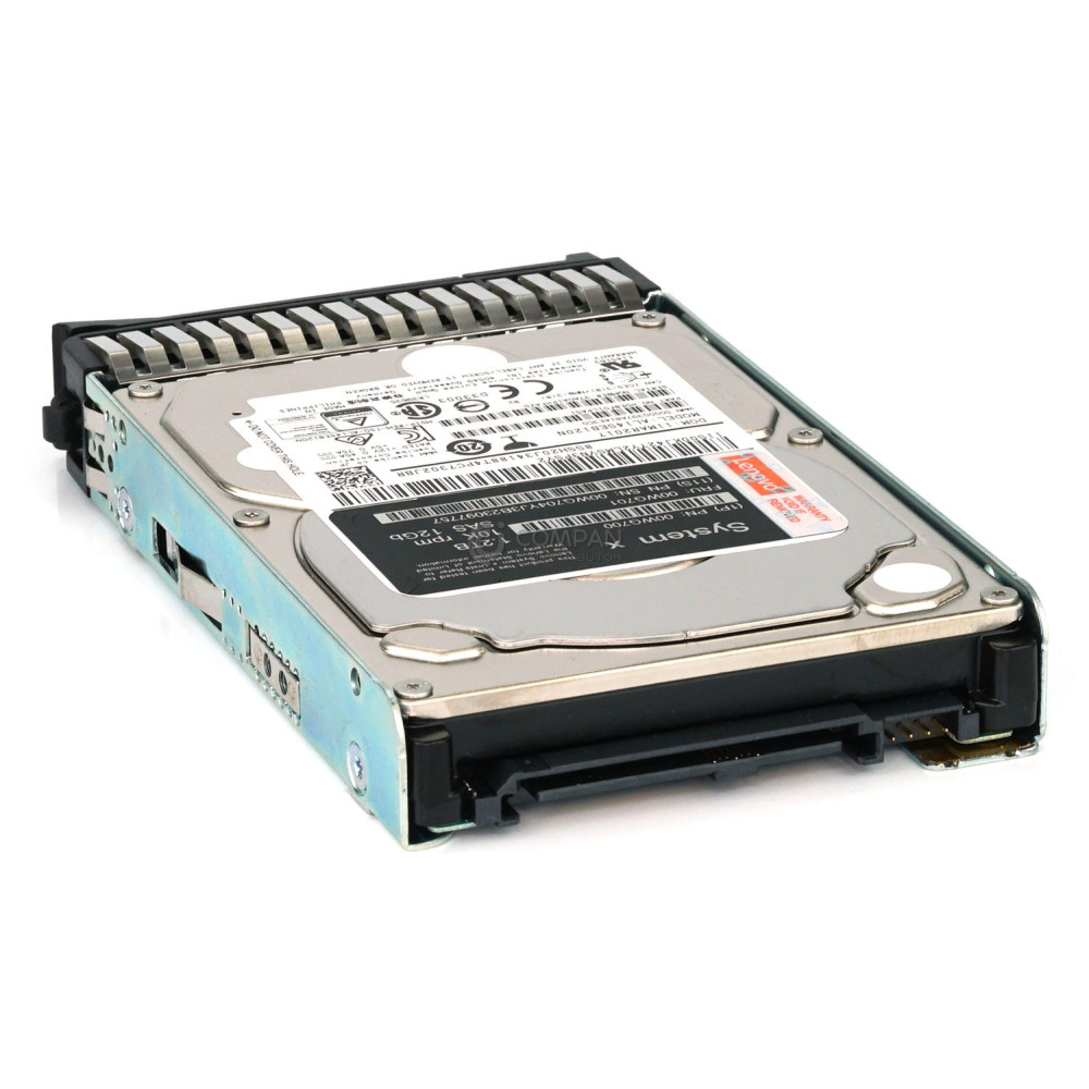 00WG701 LENOVO HARD DRIVE 1.2TB 10K 12G 2.5 SAS M5