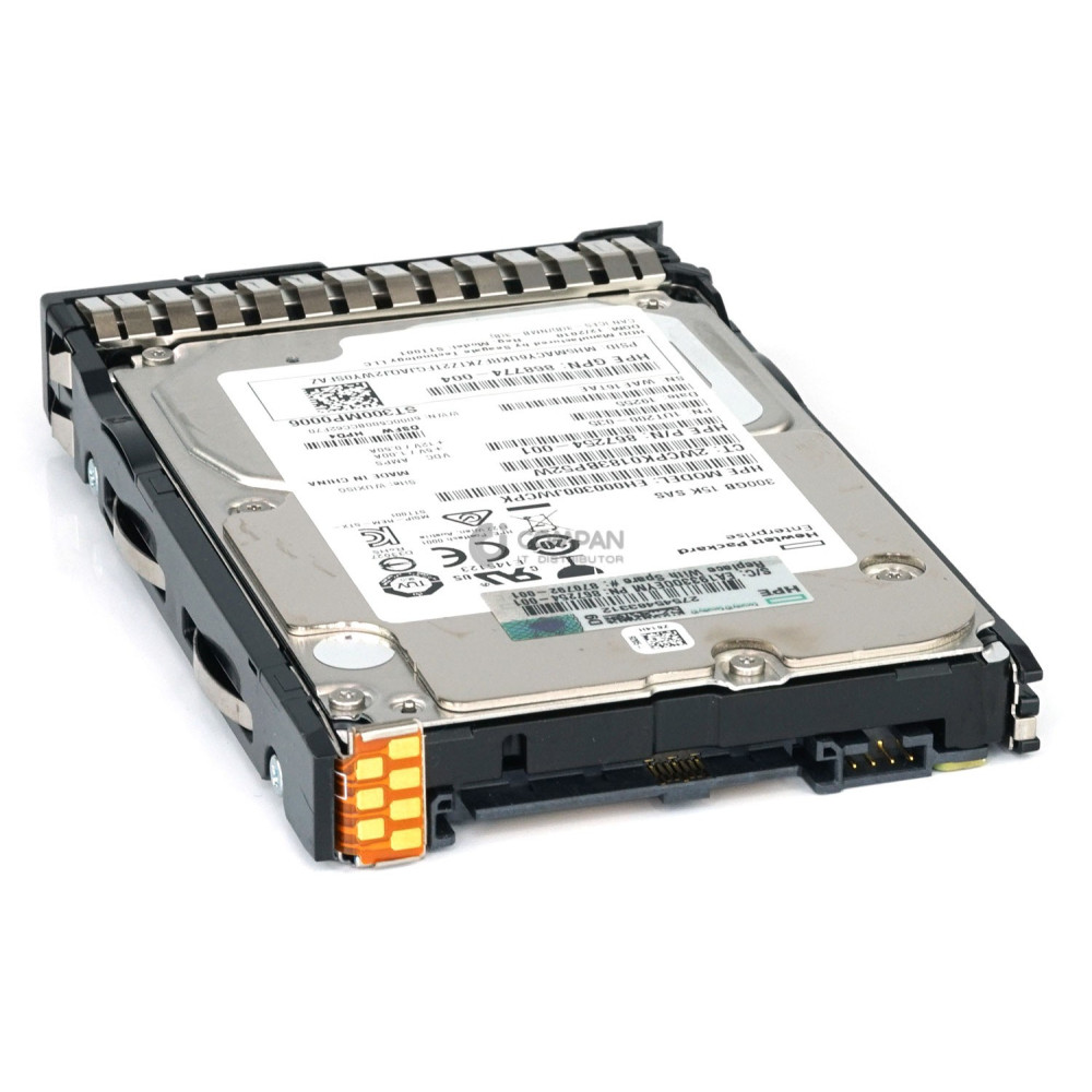 870792-001 HP HARD DRIVE 300GB 15K 12G SAS DS 2.5 SFF 867254-001