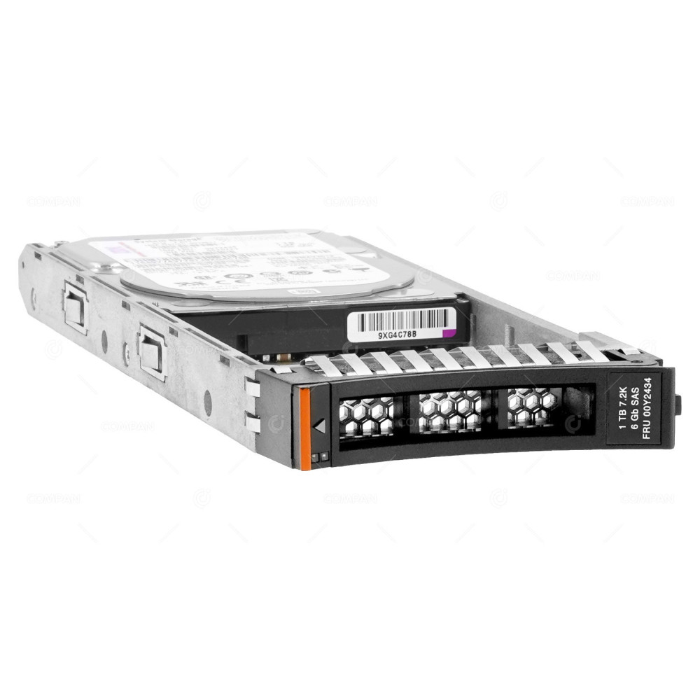 00Y2434 IBM HDD 1TB / 7.2K / SAS 6G / 2.5" SFF / HOT-SWAP / FOR STORWIZE V3700