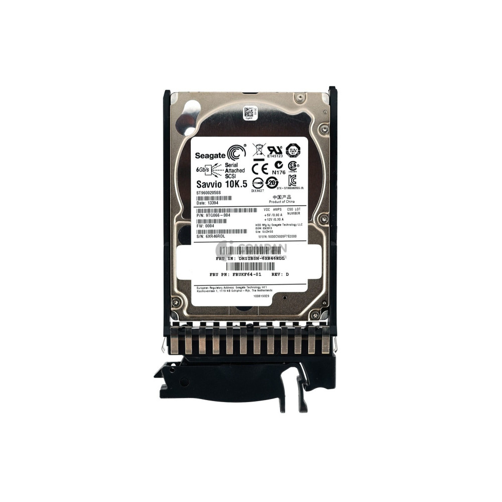 FRUKF64-01 DOT HILL HARD DRIVE 600GB 10K 6G 2.5  SAS