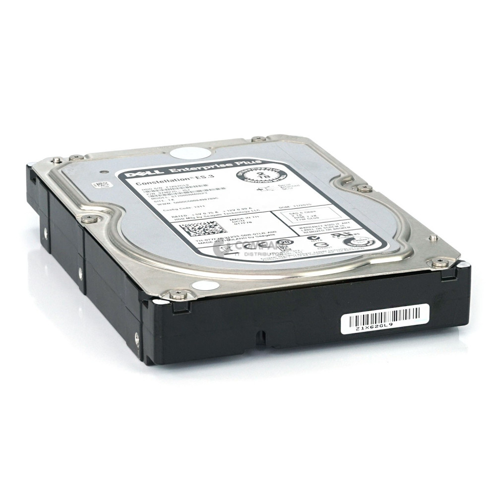 T7F78 DELL HARD DRIVE 2TB 7.2K  6G 3.5 SAS