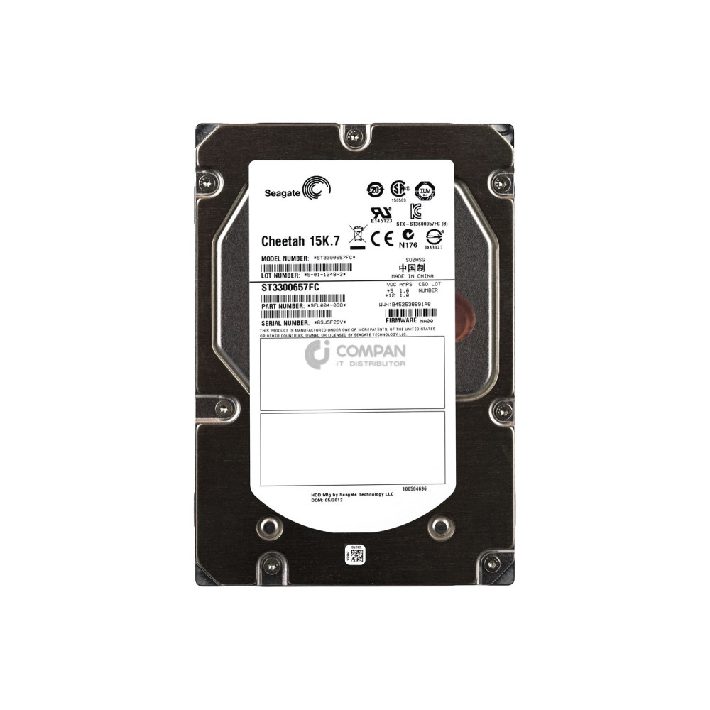 ST3300657FC SEAGATE 300GB 15K 2/ 4GB  3.5 LFF HOT-SWAP