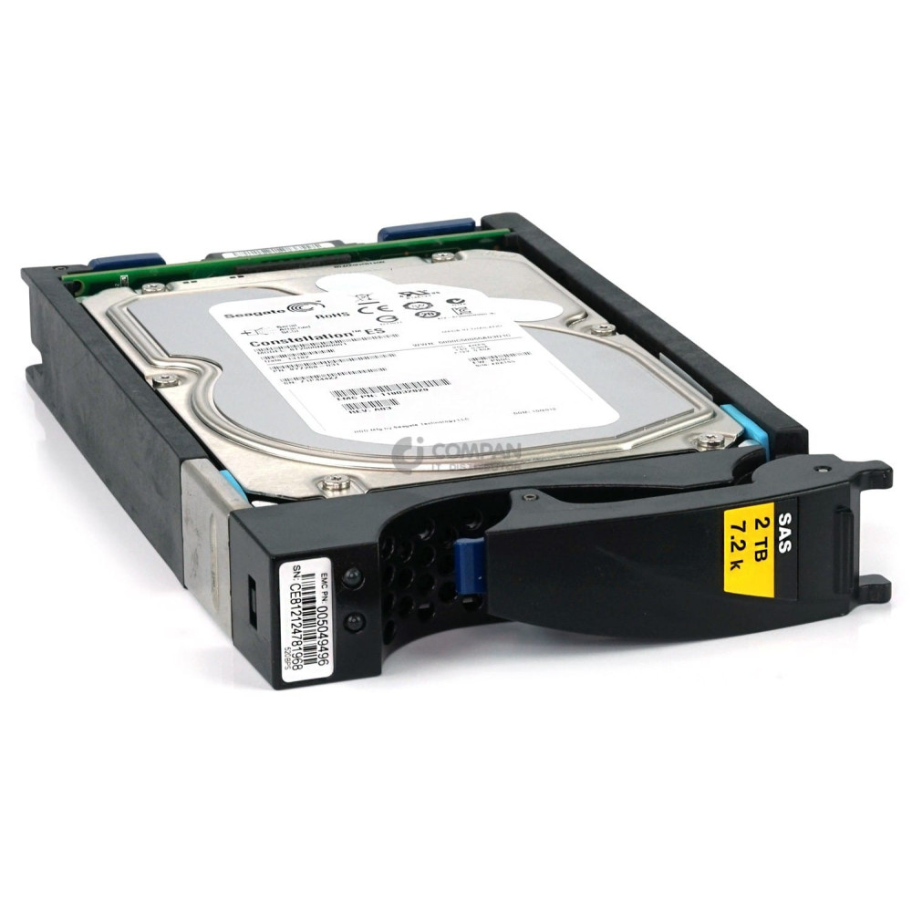 005049496 EMC HDD 2TB 7.2K SAS 6G 3.5" LFF HOT-SWAP