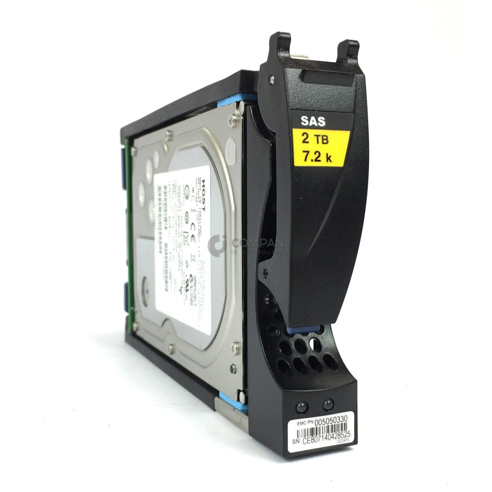 005050330 EMC HDD 2TB 7.2K SAS 6G 3.5" LFF HOT-SWAP