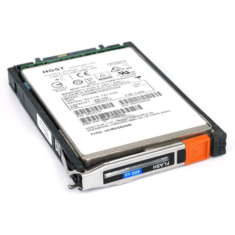 005051134 EMC SSD 400GB SAS 6G 2.5" SFF FOR EMC VNX