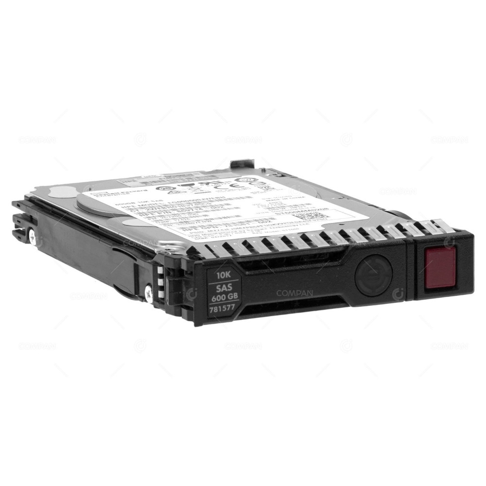 781577-001 HP HARD DRIVE 600GB 10K 12G SAS SC 2.5 SFF HOT-SWAP 781516-B21